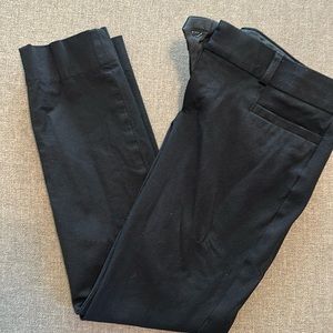 Banana Republic Black Cropped Pants, work pants. size 2P